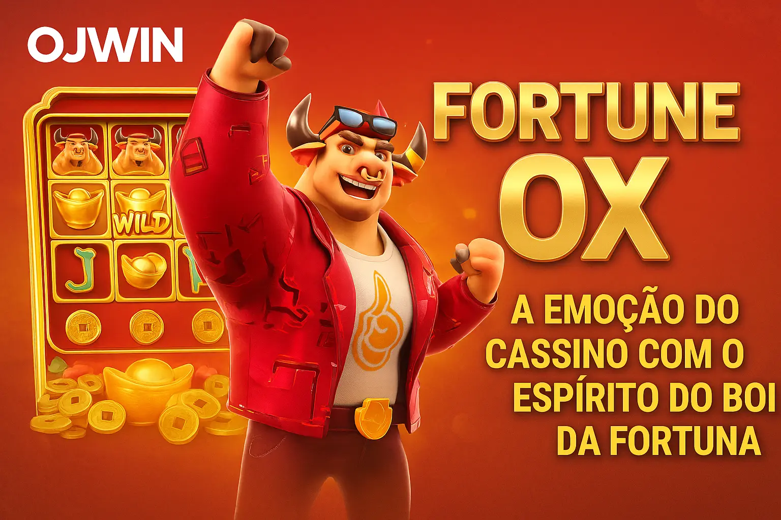 Fortune Ox no OJWIN - Aposte Agora e Reivindique Seus Ganhos