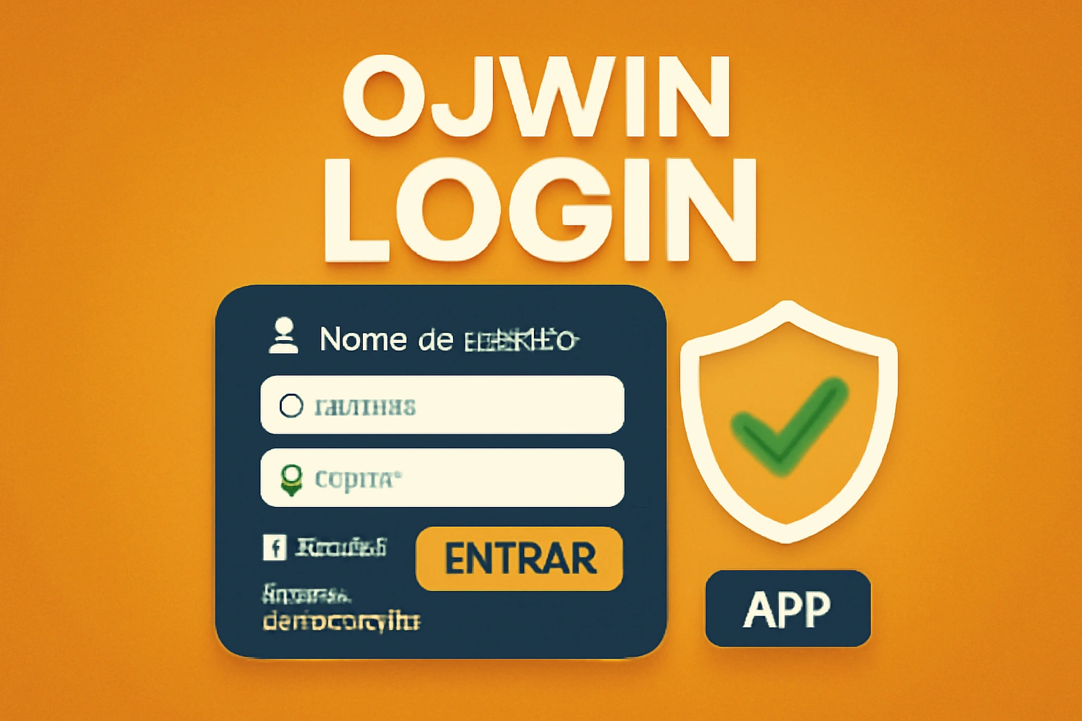 Criar uma nova Conta no plataforma OJWIN