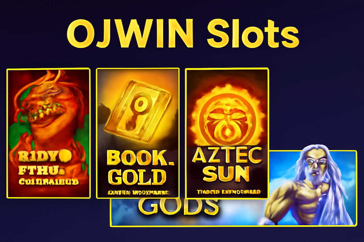 Explore o mundo das slot machines no OJWIN Casino